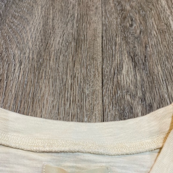 Madewell cropped cream top size medium - Picture 3 of 4